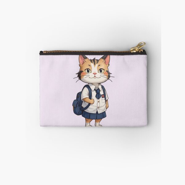 Item preview, Orange School Cat – The Mischievous Student designed and sold by Babayaa.
