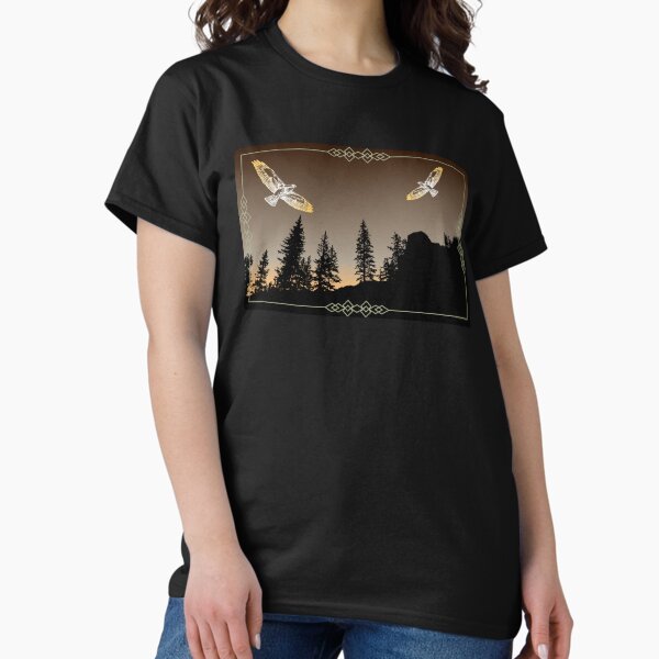 Item preview, Hawks and Mountain Brown and Gold designed and sold by Tony Anderson Designs.