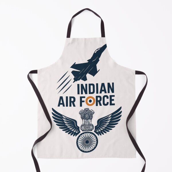 Item preview, Fighter Jet Indian Air Force Logo – Winged Emblem with Ashoka designed and sold by Places On Earth.