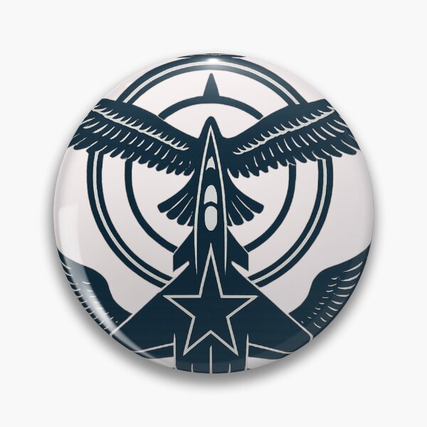 Item preview, Indian Air Force Symbol – Star Jet and Winged Emblem designed and sold by Places On Earth.