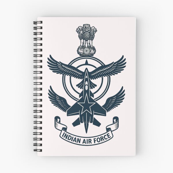 Item preview, Indian Air Force Symbol – Star Jet and Winged Emblem designed and sold by Places On Earth.