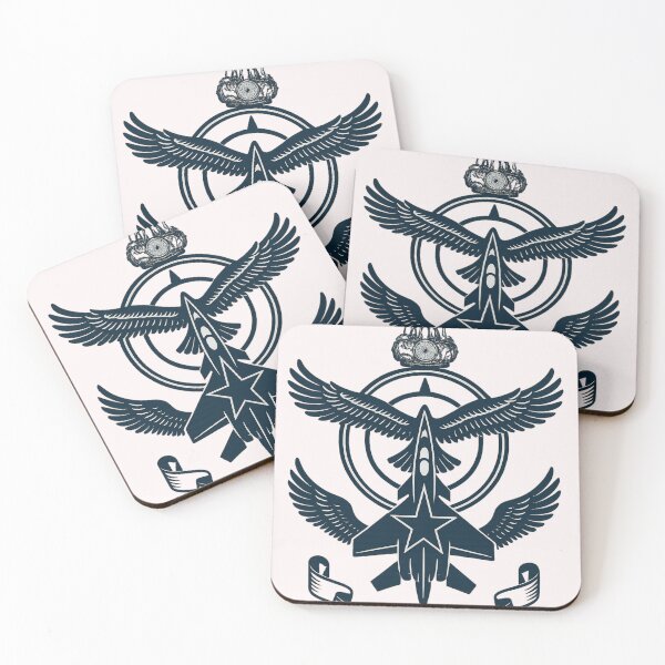 Item preview, Indian Air Force Symbol – Star Jet and Winged Emblem designed and sold by Places On Earth.