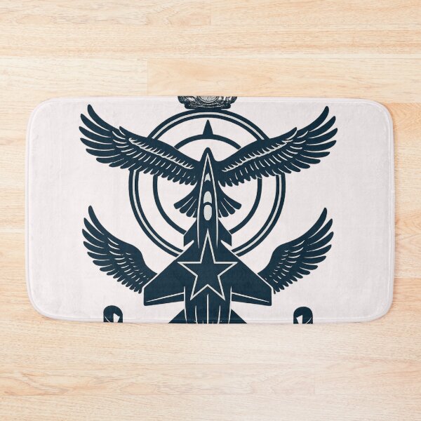 Item preview, Indian Air Force Symbol – Star Jet and Winged Emblem designed and sold by Places On Earth.