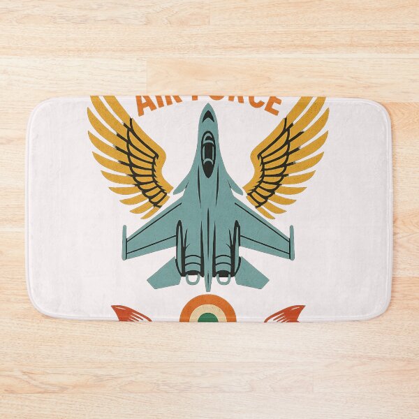 Item preview, Indian Air Force – Fighter Jet with Wings and Banner designed and sold by Places On Earth.