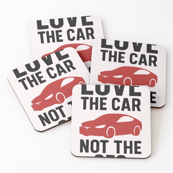 Item preview, Love the Car Not the CEO – Anti-Elon EV Statement designed and sold by Places On Earth.
