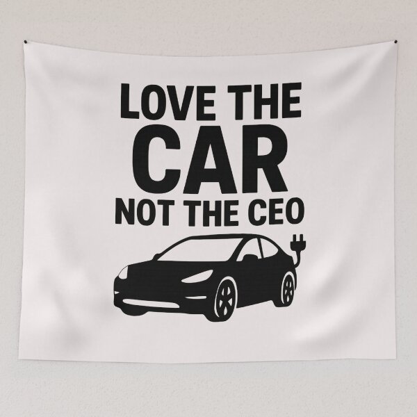 Item preview, Love the Car Not the CEO – Electric Vehicle Plug Design designed and sold by Places On Earth.