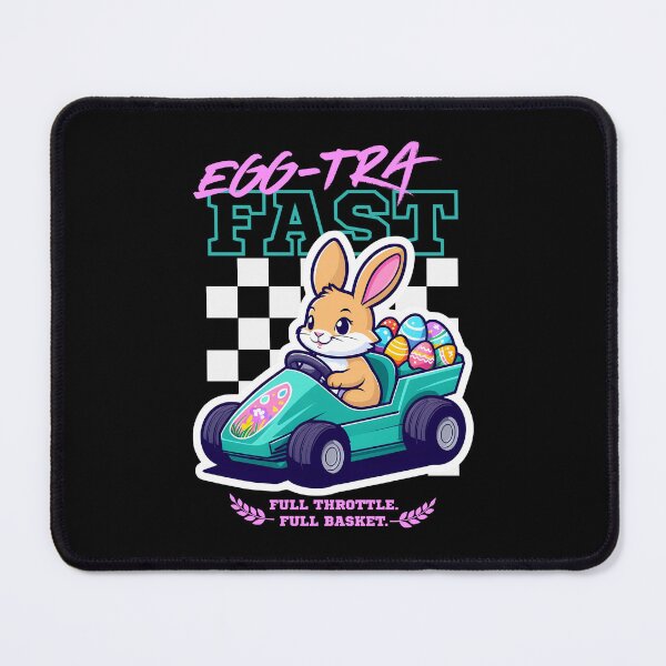 Item preview, Egg-tra Fast Easter Bunny designed and sold by The magic  Yellow bus.