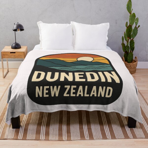 Item preview, Dunedin New Zealand – Sunset Mountain Landscape designed and sold by Places On Earth.