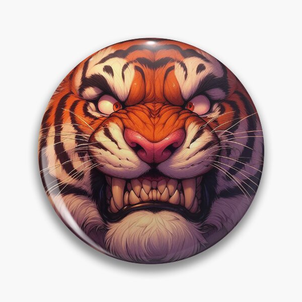 Item preview, Seething Angry Tiger designed and sold by nikkolaus.