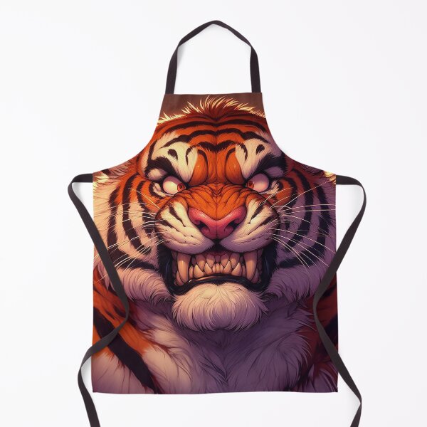 Item preview, Seething Angry Tiger designed and sold by nikkolaus.