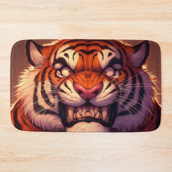 Item preview, Seething Angry Tiger designed and sold by nikkolaus.