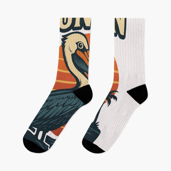 Item preview, Dunedin Florida – Pelican at Sunset Retro Design designed and sold by Places On Earth.