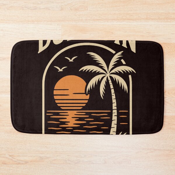 Item preview, Dunedin Sunset Glow – Tropical Beach Scene with Palms and Birds designed and sold by Places On Earth.