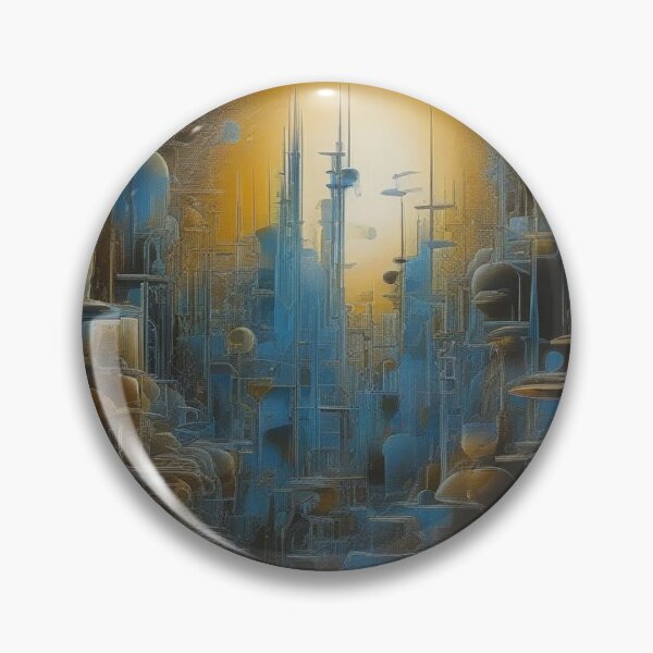 Item preview, Futuristic Cyberscape  designed and sold by 3DogKnight.