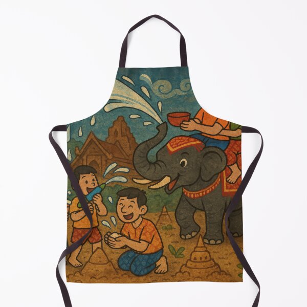 Item preview, Ayutthaya Splash Celebration designed and sold by BobArtGallery.