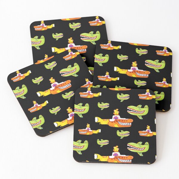 Item preview, Yellow Submarine fish character pattern designed and sold by Bokonah.