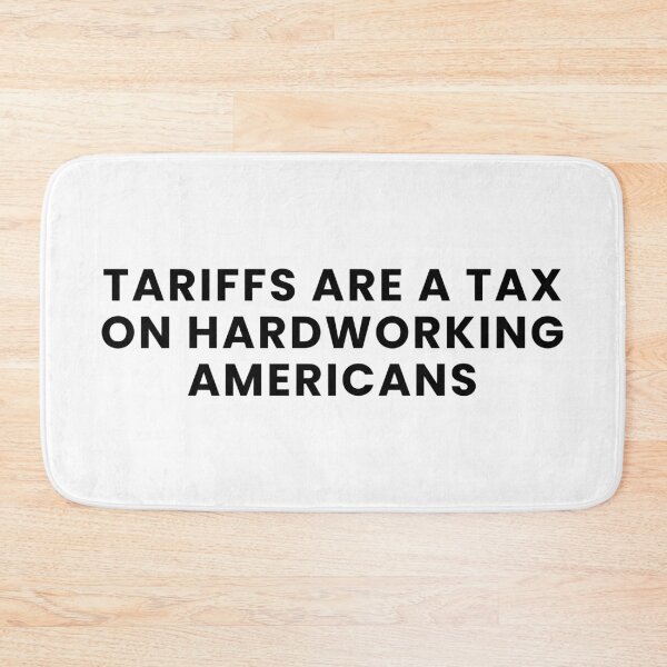 Item preview, Tariffs Are A Tax On Hardworking Americans designed and sold by Teetreasure2.