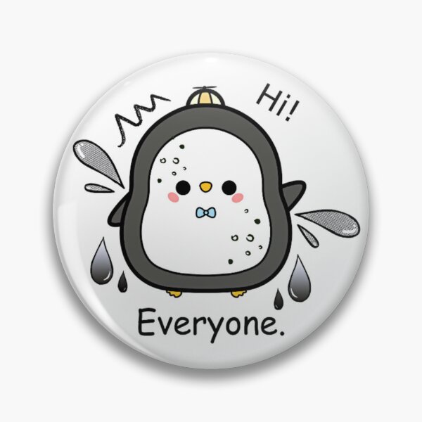 Item preview, The Cute Little Hi! designed and sold by DEZINOMANIA.