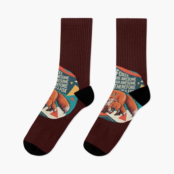 Item preview, Foxes Are Awesome I am Awesome Therefore I am A Fox designed and sold by SurrealArtSzysz.