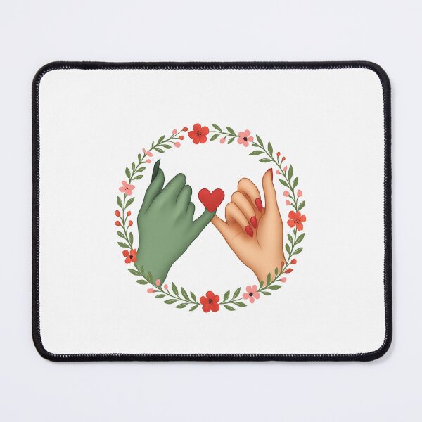 Item preview, Witch & Human Hands Forming Heart – Fantasy Love Art designed and sold by sabily.