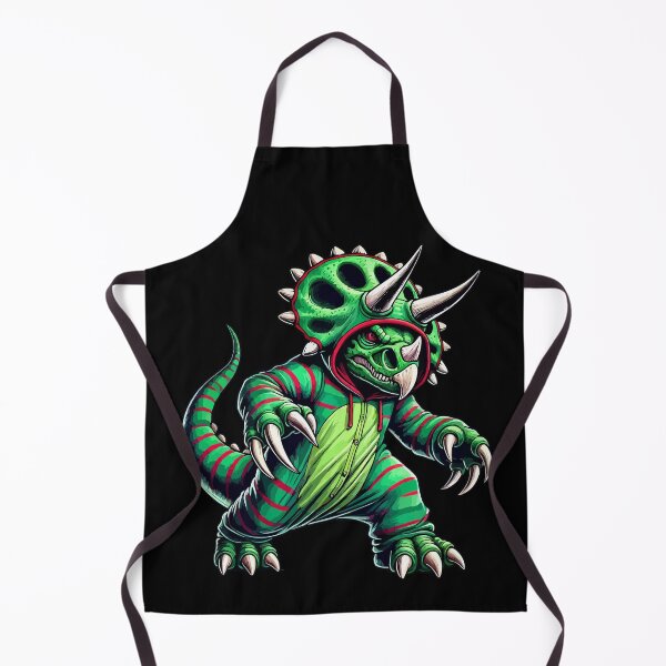 Item preview, Triceratops Wearing Dinosaur Costume Halloween Cosplay designed and sold by Artistoos.