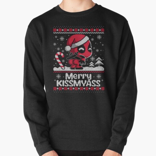 Artikel-Vorschau von Merry Kissmyaass Deadpooll Hässlicher Weihnachtspullover, designt und verkauft von CoopermanLandi.
