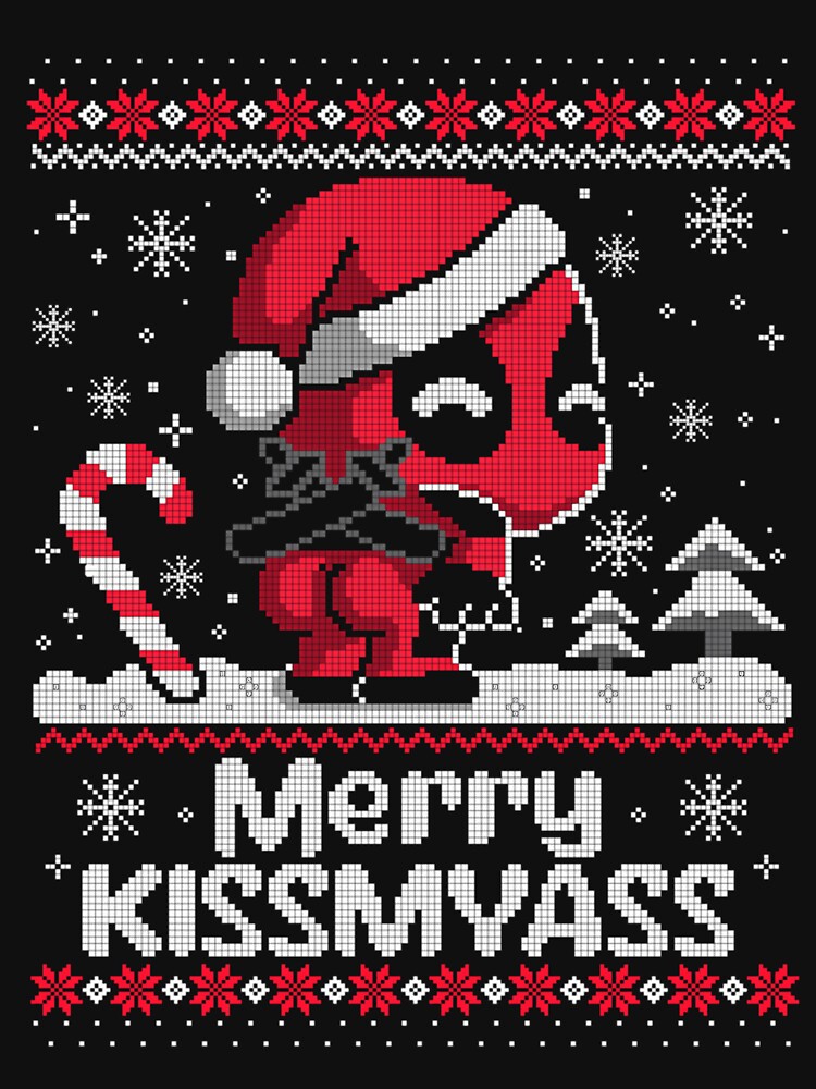 Thumbnail 7 von 7, Pullover, Merry Kissmyaass Deadpooll Hässlicher Weihnachtspullover designt und verkauft von CoopermanLandi.