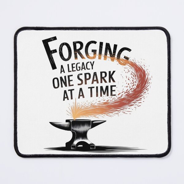 Item preview, Forging a Legacy One Spark at a Time designed and sold by Jollys-ArtShop.