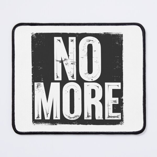 Item preview, Bold No More Statement designed and sold by Taans-Creation.
