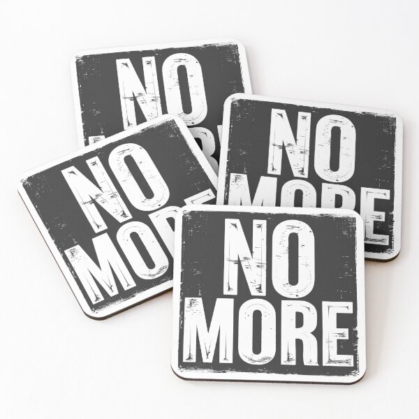 Item preview, Bold No More Statement designed and sold by Taans-Creation.
