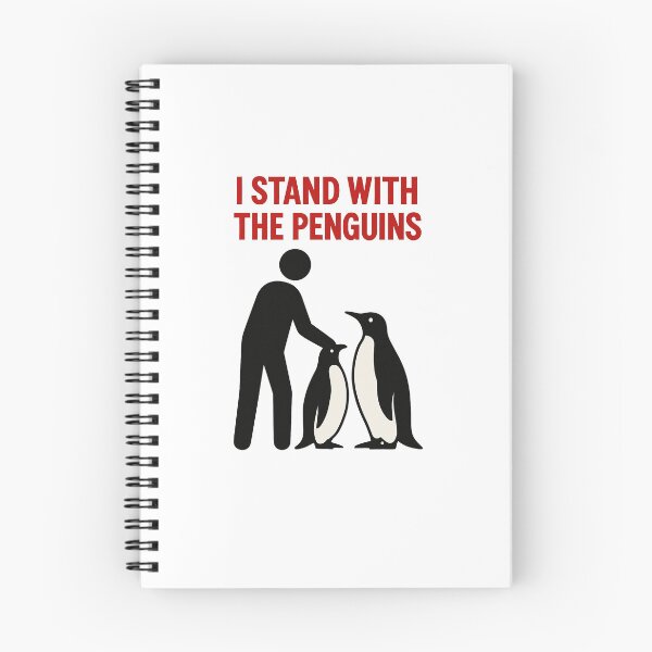 Item preview, I Stand With The Penguins designed and sold by Miaukeru.