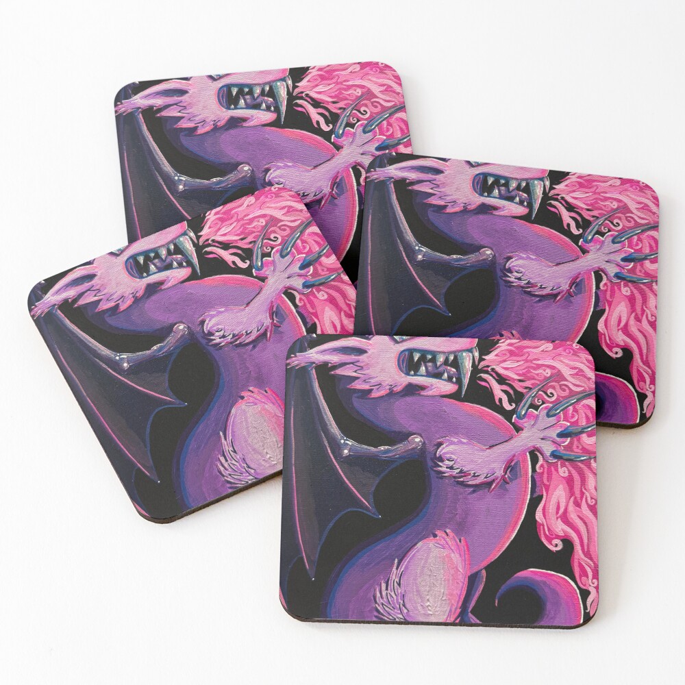 Item preview, Coasters (Set of 4) designed and sold by RabbitsOnChalk.