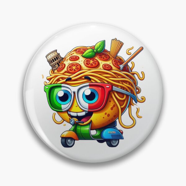 Item preview, Italian Culture Obsession Cartoon Mashup designed and sold by Nathaphat514.