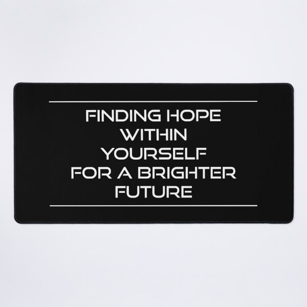 Item preview, Finding Hope Within . Typographical . Black n' White . #1 designed and sold by Artistic63.