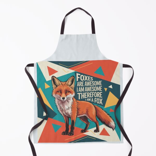 Item preview, Foxes Are Awesome I am Awesome Therefore I am A Fox Woodland Animal designed and sold by SurrealArtSzysz.