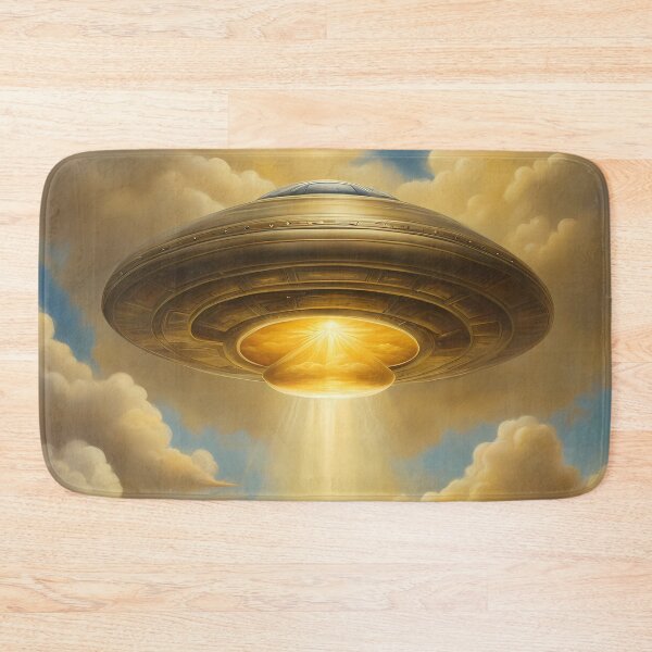 Item preview, Golden UFO designed and sold by CalmnessbyChoice.