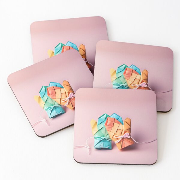Item preview, Origami Art - The Mittens That Wouldn't Let Go designed and sold by ArtfulFolds.