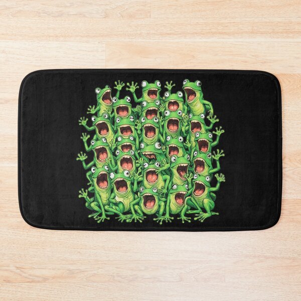 Item preview, Screaming Frog Frog Choir Chaos - Hilarious Amphibian Singing Frenzy designed and sold by latelierdechris.