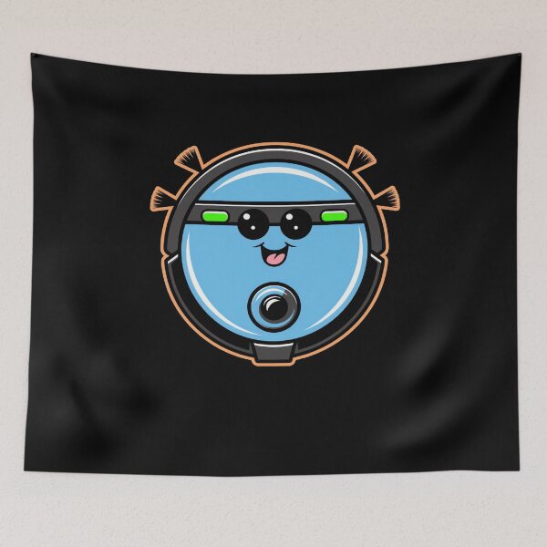 Item preview, Cute Robot Vacuum Cleaner designed and sold by MooonTees.