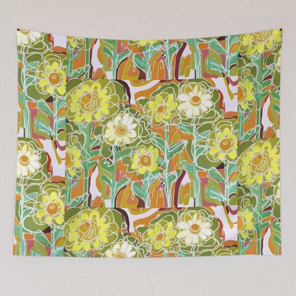 Item preview, Digital Doppleganger. Citrus flower patch designed and sold by bekki smith.