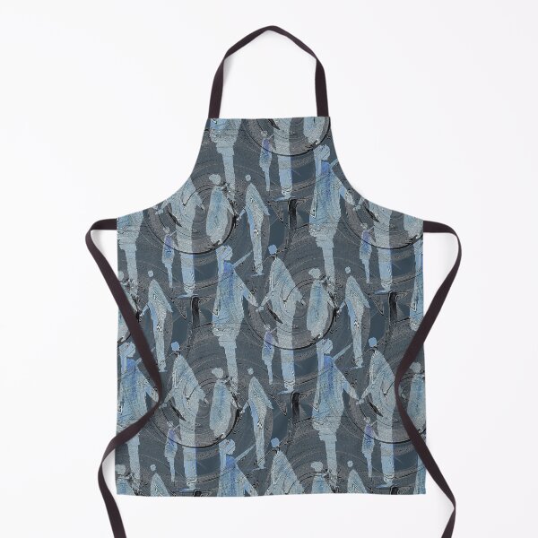 Item preview, Groovy Retro People in Blue designed and sold by Artistestella.