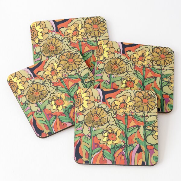 Item preview, Digital Doppleganger. Juicy flower patch designed and sold by bekki smith.