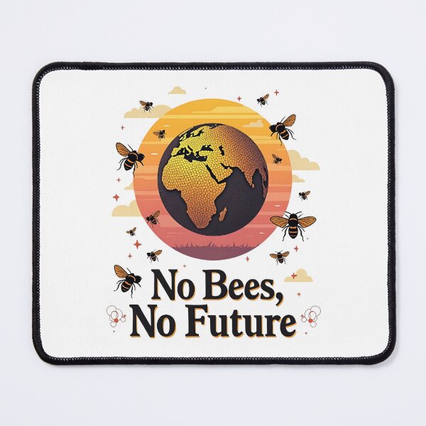 Item preview, No Bees No Future Eco Awareness designed and sold by Taans-Creation.