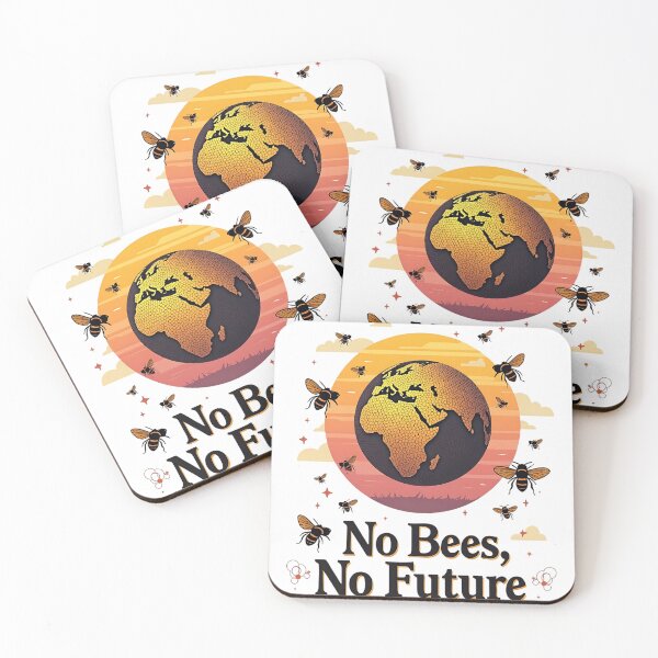 Item preview, No Bees No Future Eco Awareness designed and sold by Taans-Creation.