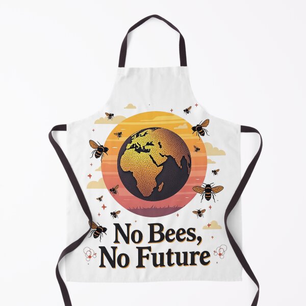 Item preview, No Bees No Future Eco Awareness designed and sold by Taans-Creation.
