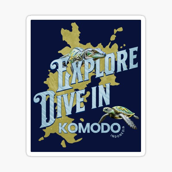 Item preview, Komodo - Explore Dive In designed and sold by Place-Heritages.