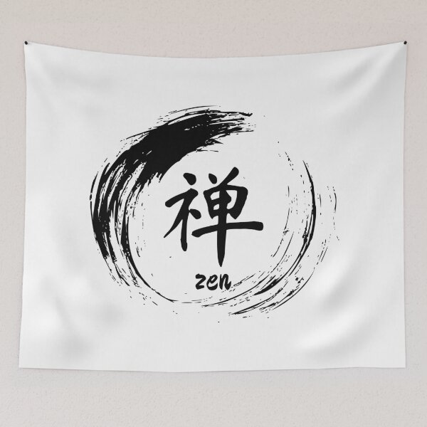 Item preview, Zen Black and White designed and sold by msliewdesign.