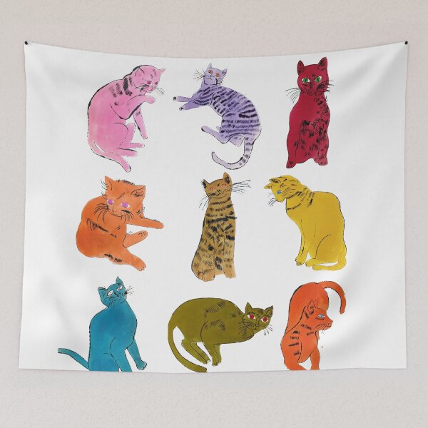Item preview, Andy Warhol Sam Cat Collage designed and sold by YNTDigitalHouse.