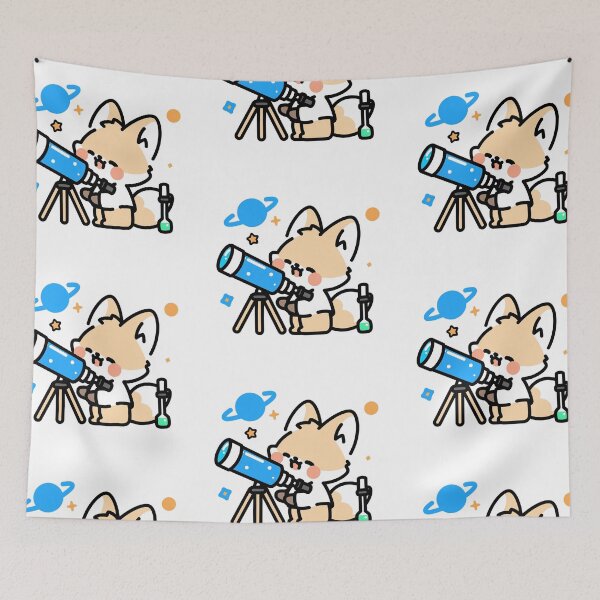 Item preview, Fox the Astronomer designed and sold by Elinotes.