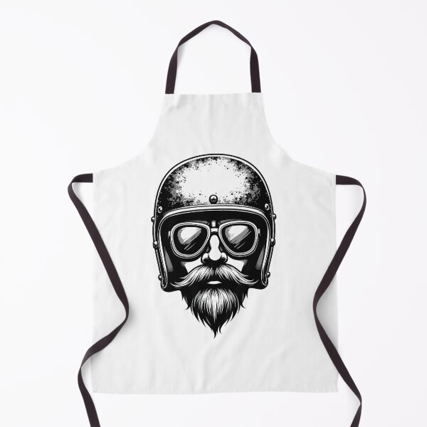 Item preview, Biker Skull Retro Helmet designed and sold by Fab-Haven.